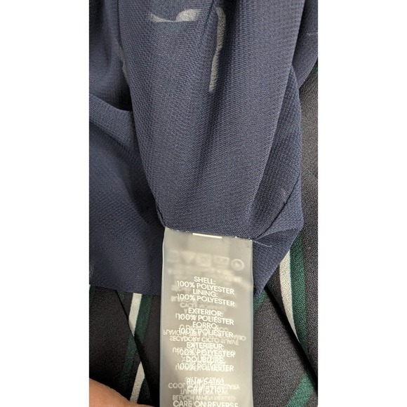 NWT TOMMY HILFIGER Size 4 Skirt Pleated Striped Elastic Waist - Picture 6 of 9